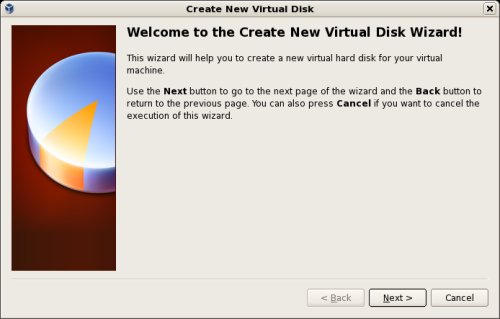 New Virtual Hard Disk Wizard - Welcome